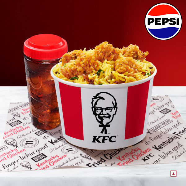 Popcorn Rice & Pepsi Bottle Combo