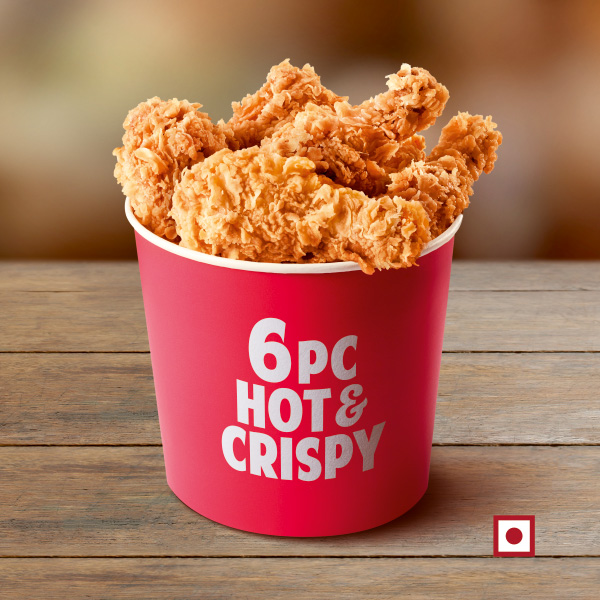 Hot & Crispy Chicken - 6 Pc