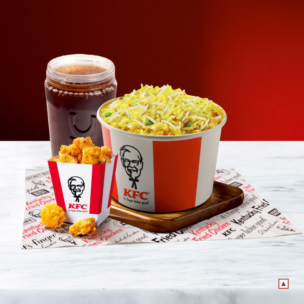 Rice & Chicken Popcorn Delight Meal