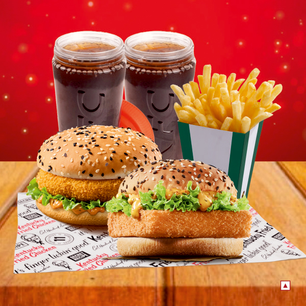 Veggie Vibe Zinger Duo Meal