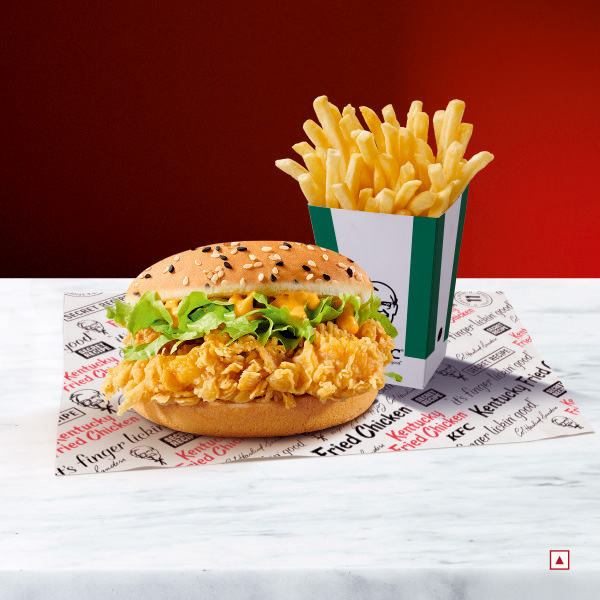 Chicken Krisper With Reg Fries