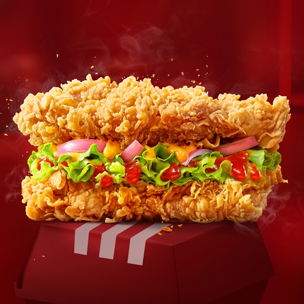Double Down Burger