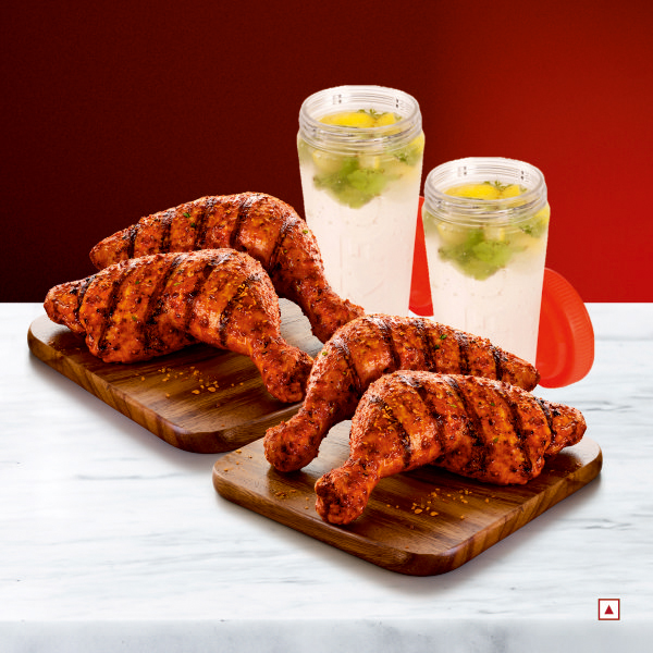 Smoky Chicken Duo & 2 Mojitos Combo