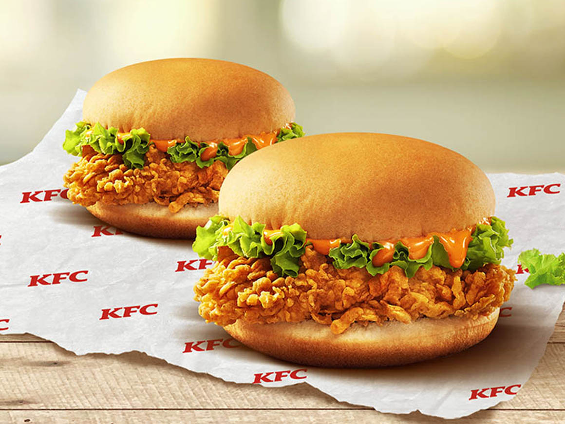 2 Chicken Krisper Burgers